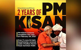 PM-Kisan scheme completes two years