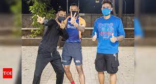 IPL 2021: Hardik, Krunal, Rohit, Suryakumar join MI squad in Mumbai