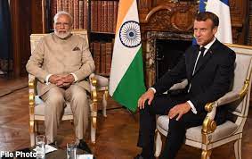 Phone call between Prime Minister Shri Narendra Modi and H.E. Emmanuel Macron, President of the French Republic