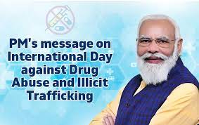 PM’s message on International Day against Drug Abuse and Illicit Trafficking