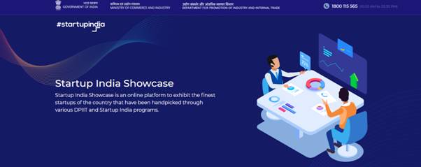 104 startups from different sectors have currently on boarded on the Startup India Showcase Platform