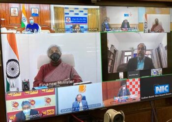 Finance Minister Smt. Nirmala Sitharaman chairs review meeting with heads of Public Sector Banks