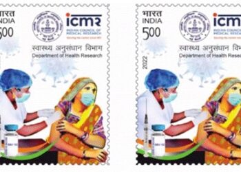 Dr Mansukh Mandaviya releases commemorative Postal Stamp on COVID-19 Vaccine to mark the 1st anniversary of India's National COVID Vaccination program