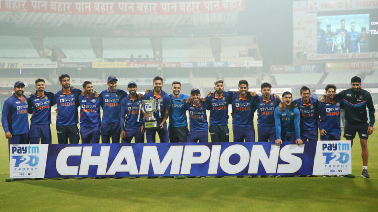 India Climb To Top Of T20I Rankings After Clean Sweep Of Series Vs West Indies