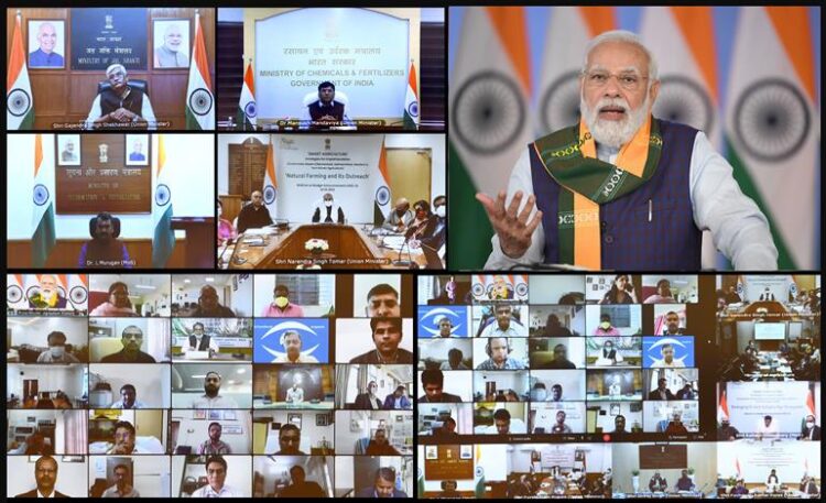 PM addresses a webinar on positive impact of Union Budget 2022 in Agriculture sector