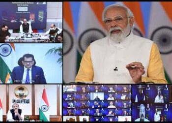 PM addresses the post-budget webinar on defence sector