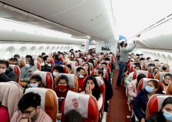 Operation Ganga Flight Ferries 185 Indians From Ukraine