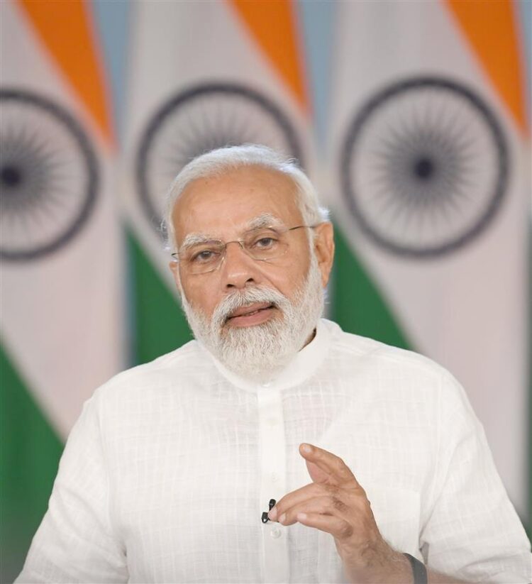 PM addresses Ahimsa Yatra Sampannata Samaroh Karyakram