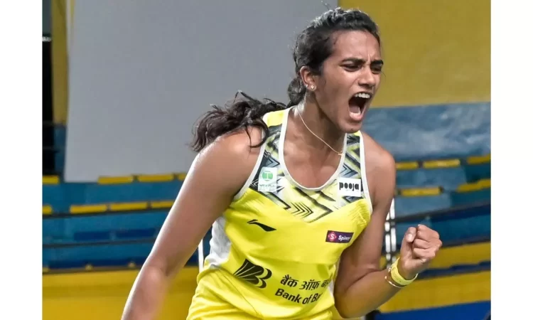 PV Sindhu wins bronze at the Asia Badminton Championships.
