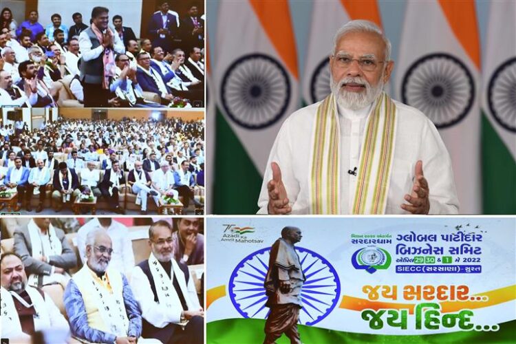 PM inaugurates Global Patidar Business Summit