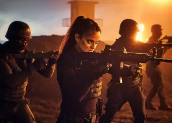 ‘Dhaakad’ Title Song Released In Varanasi, Played On Floating LED Screen