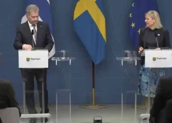 Sweden and Finland will submit NATO membership applications today.