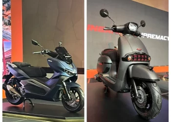 Keeway Sixties 300i n Vieste 300