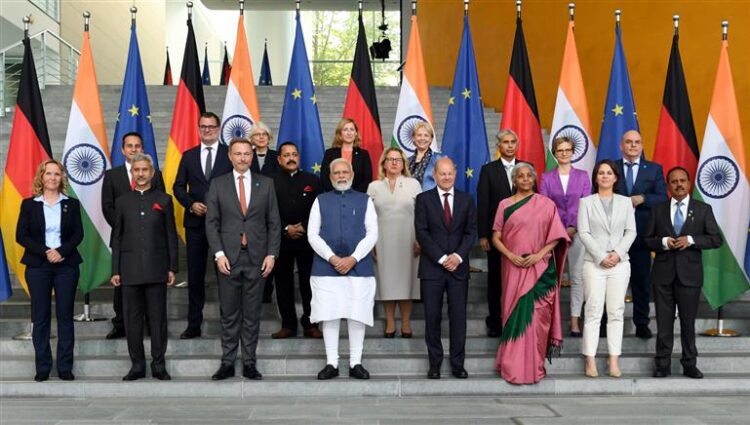 Prime Minister Co-Chairs the Plenary session of the 6th India-Germany Inter-Governmental Consultations