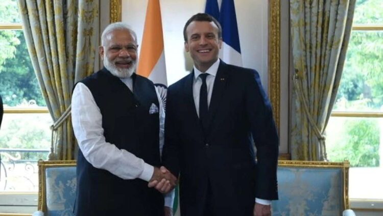 France will collaborate closely with India on Make in India initiatives in space and defence.