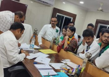 Candidates from the BJD, BJP, and Congress have filed nominations for the Brajarajnagar bypoll.