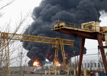 Russian Forces Attack Major Oil Refinery In Central Ukraine