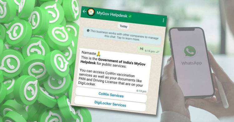 Citizens can now access Digilocker services on the MyGov Helpdesk on WhatsApp