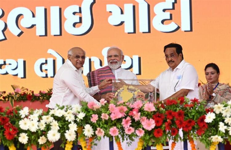 PM visits Matushri K.D.P. Multispeciality Hospital in Atkot, Rajkot