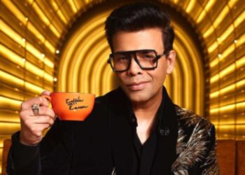 Karan Johar begins filming for Season 7 of Koffee With Karan and shares the first images from the set.