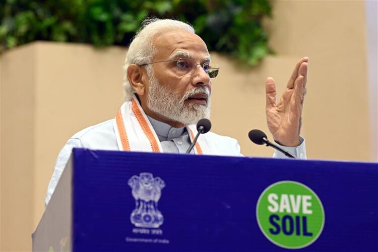 PM Addresses 'Save Soil' Programme Organised by Isha Foundation