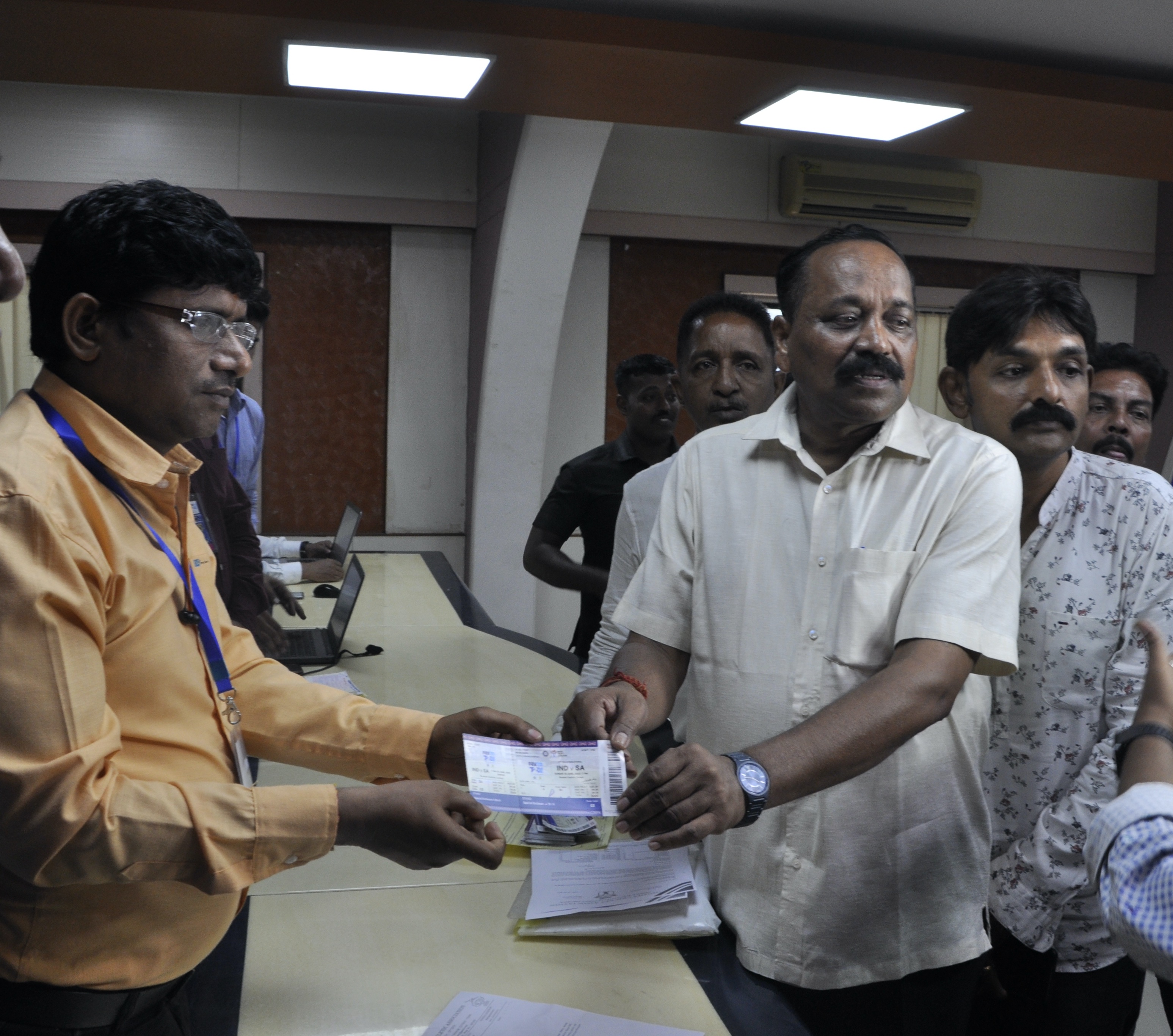 first quota ticket was purchased by Shri Subash Singh (Mayor of Cuttack)