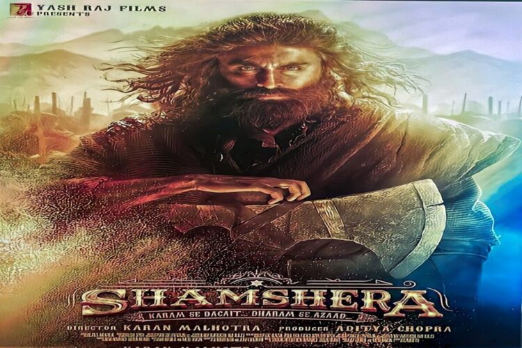 Ranbir Kapoor’s first look from ‘Shamshera’ poster creates buzz