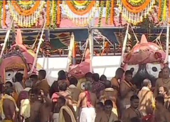 On 'Snan Purnima,' over One Lakh devotees visit Puri
