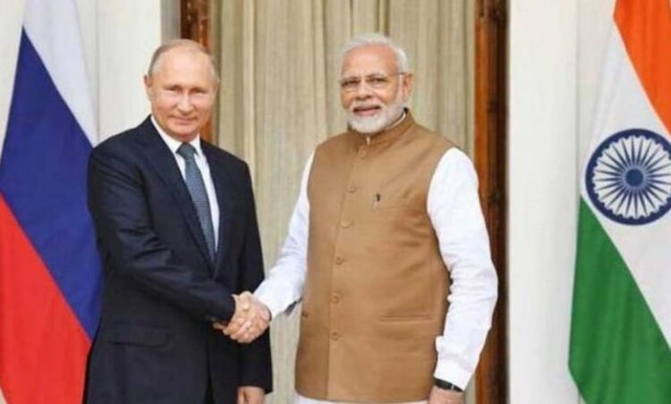 PM Shri Narendra Modi speaks on telephone with His Excellency Vladimir Putin, President of the Russian Federation