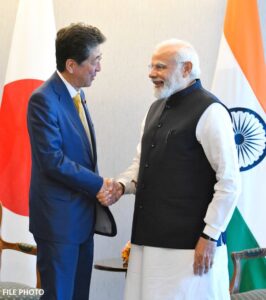 PM expresses shock and sadness at the tragic demise of Former Japanese PM Abe Shinzo