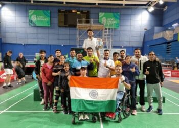 Team India Bags 11 Medals In Ireland Para-Badminton Int’l