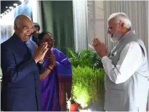 Farewell ceremony for outgoing President Ram Nath Kovind held in Parliament