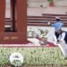 Raksha Mantri, Raksha Rajya Mantri, Defence Secretary & three Service Chiefs pay homage at National War Memorial, New Delhi
