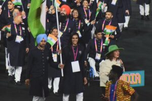 CWG 2022 Birmingham Opening Ceremony Highlights: PV Sindhu, Manpreet-led Indian Contingent Finishes Rally