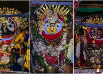 Puri: Suna Besha Of Srimandir Holy Trinity Today