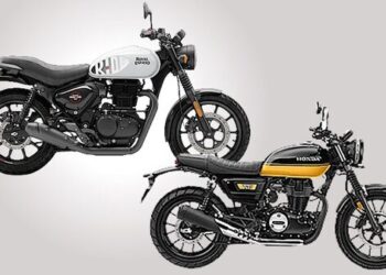 Royal Enfield Hunter 350 vs Honda CB350RS: Price, Specs and features comparison