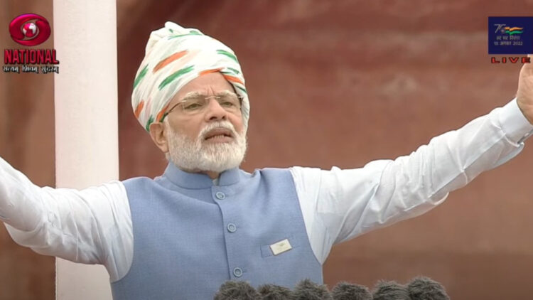 Independence Day: PM Modi sets ‘panch pran’ target to make India a developed nation for next 25 years