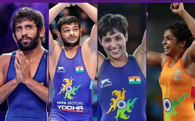 Bajrang Punia, Deepak Punia and Sakshi Malik win gold, Anshu Malik bags silver and Divya Kakran & Mohit Grewal win bronze