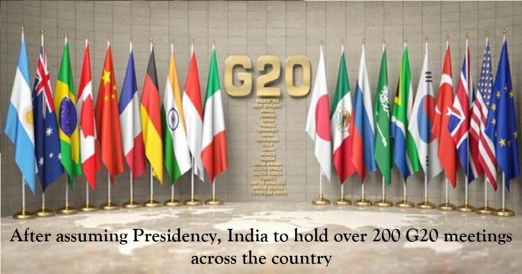 India to host G20 Summit in Sept 2023, hold over 200 meetings during its Presidency