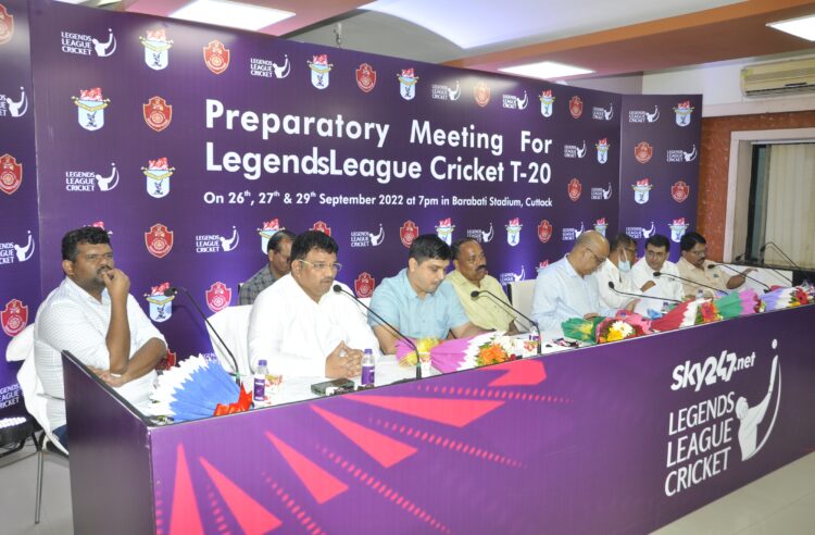 OCA-Preparatory Meeting For Legends League Cricket T-20 On17th September 2022