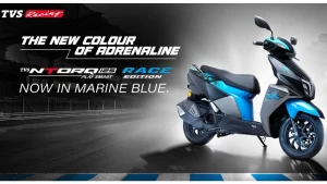 TVS NTorq 125 Marine Blue