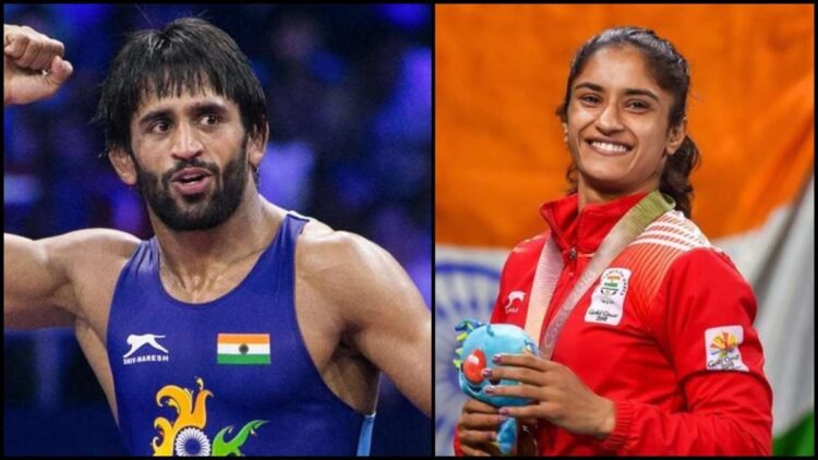 Bajarang Punia, Vinesh Phogat's Wins bronze medals at World Wrestling Championships 2022