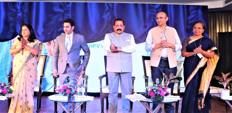 Union Minister Dr Jitendra Singh announces India’s first indigenously developed vaccine, “CERVAVAC” for the prevention of cervical cancer