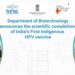 First Nasal Vaccine against COVID- 19 supported by DBT-BIRAC gets emergency use authorization from India drug regulator DCGI