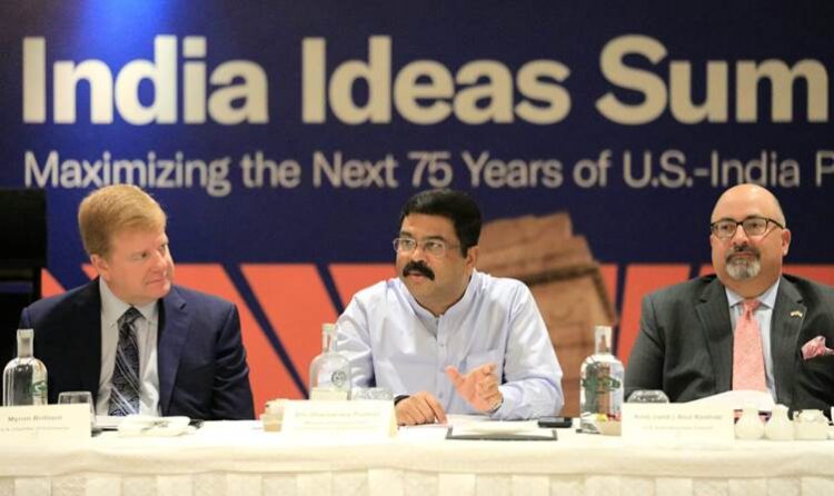 Shri Dharmendra Pradhan participates in the India Ideas Summit organised by US-India Business Council
