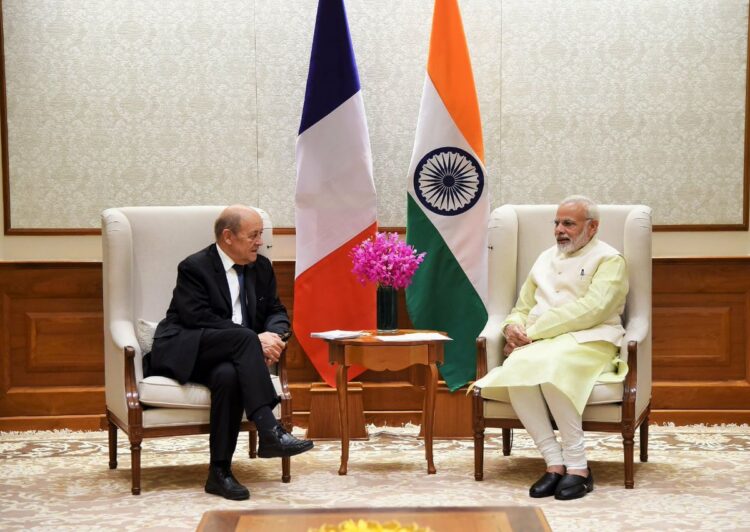 Prime Minister’s meeting with the Minister for Europe and Foreign Affairs of France