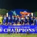 India football team Thrash Nepal 4-0 To Lift SAFF U-17 Championship Title