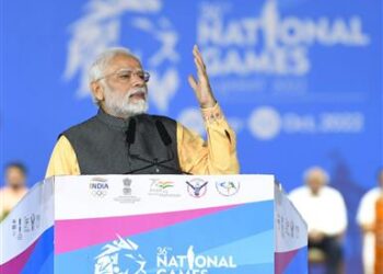 PM declares 36th National Games open in Ahmedabad
