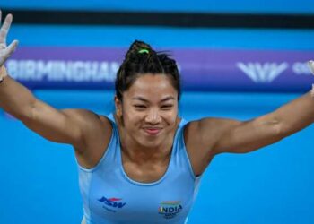 National Games: Olympics medalist Mirabai Chanu wins gold in 49kg weightlifting