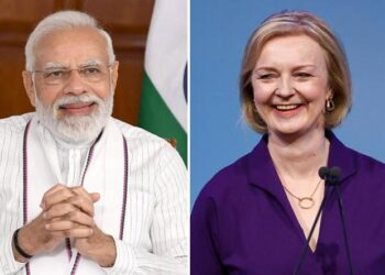Modi calls Truss, leaders discuss ties